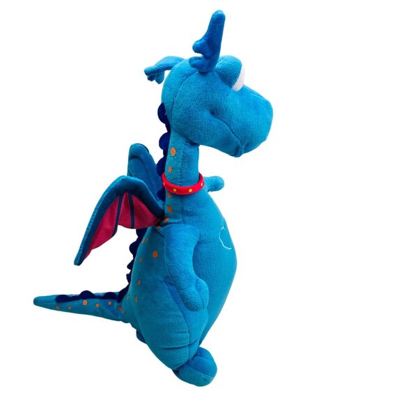 Disney Jr Talking Doc Mcstuffins Stuffy Dragon Plush Stuffed Animal 14" Tested - Picture 5 of 5